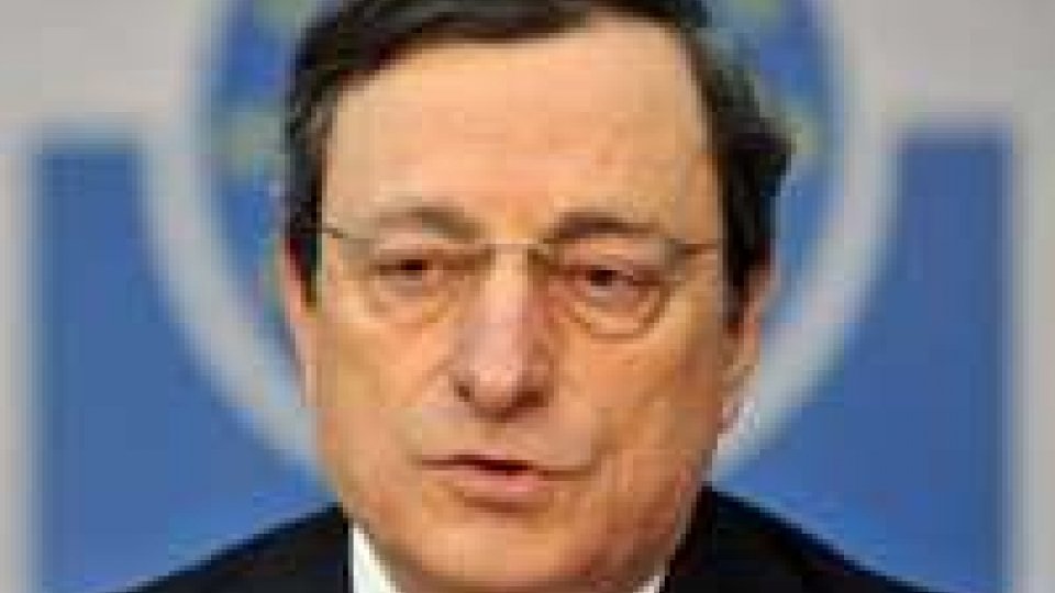 Mario Draghi: "L'economia soffre ancora"