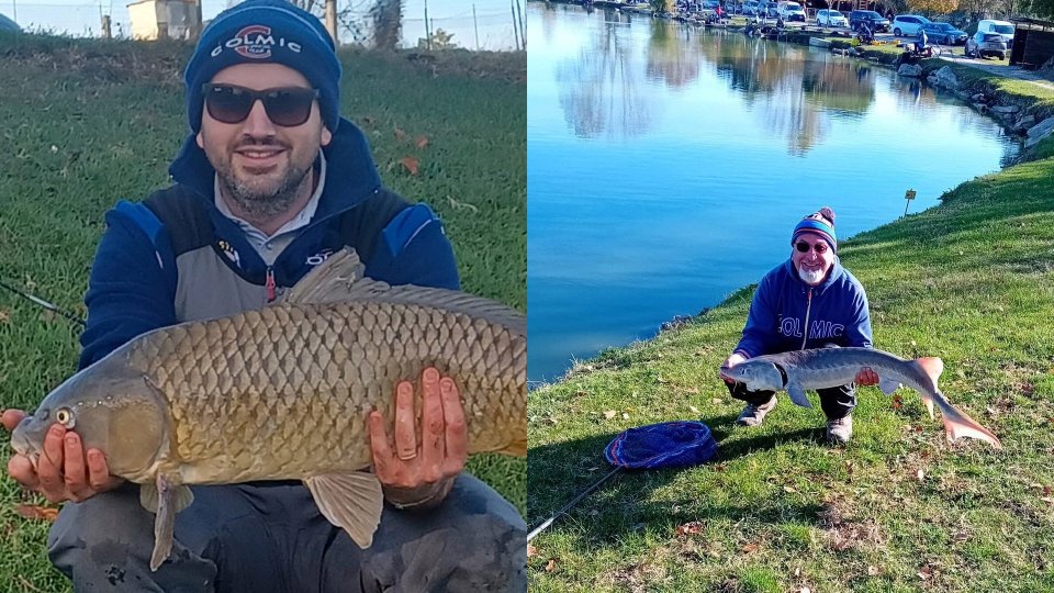 Pesca Sportiva: Samuele Rossi e Romano Saraga i vincitori della terza giornata del campionato Feeder
