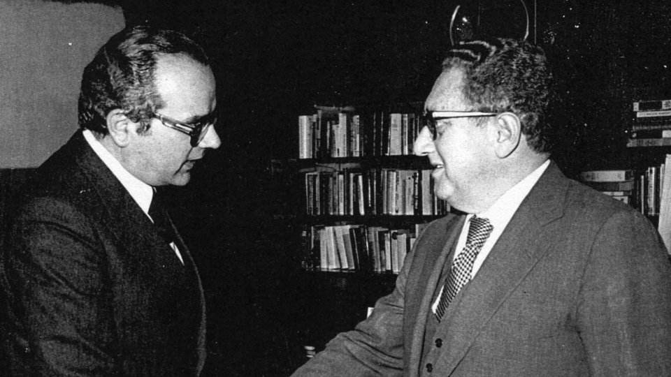 Cordoglio della Segreteria di Stato Affari Esteri per la scomparsa di Henry Kissinger