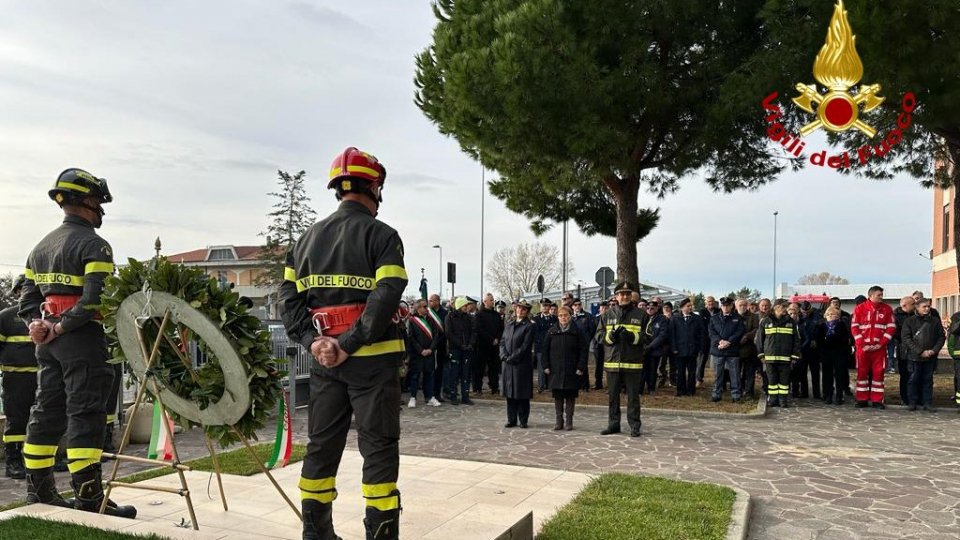 I Vigili del Fuoco di Rimini festeggiano la Santa Barbara, Patrona del Corpo Nazionale