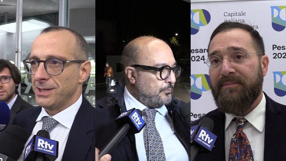 Nel servizio i commenti di Matteo Ricci (sindaco di Pesaro), Gennaro Sangiuliano (Ministro della Cultura) e Agostino Riitano (Direttore Artistico "Pesaro 2024")