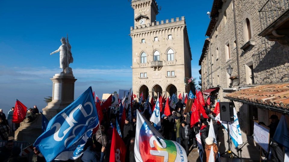 Sciopero generale a San Marino: Sindacati, "Per tutelare i più deboli. La lotta non finisce qui!"