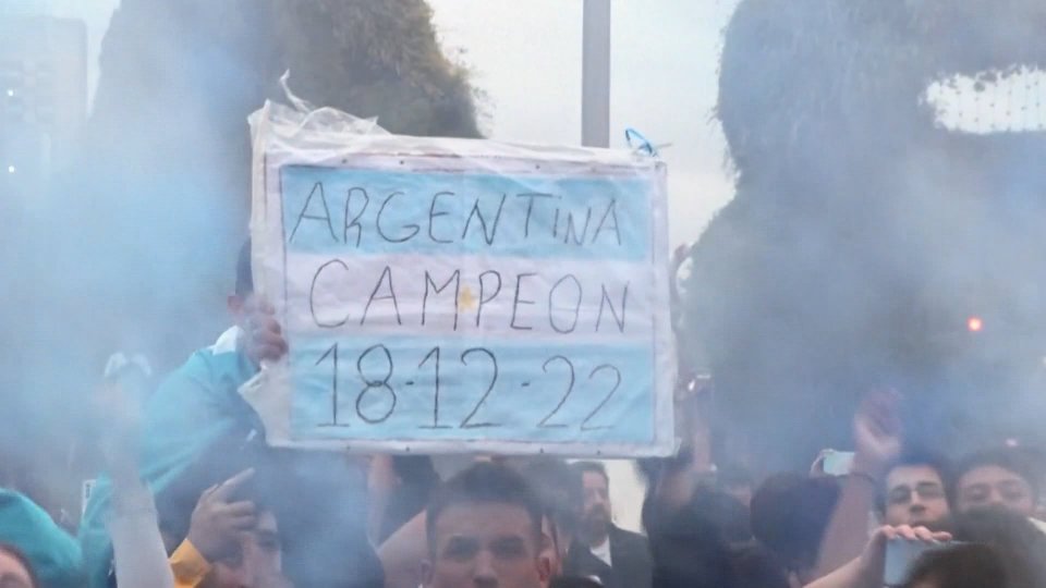 L'Argentina festeggia il "compleanno" del titolo mondiale