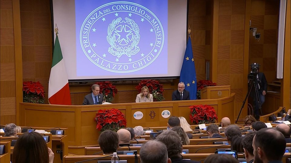 La conferenza stampa della Premier MeloniLa corrispondenza di Francesca Biliotti