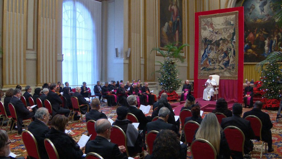 L'udienza di Papa Francesco al Corpo Diplomatico