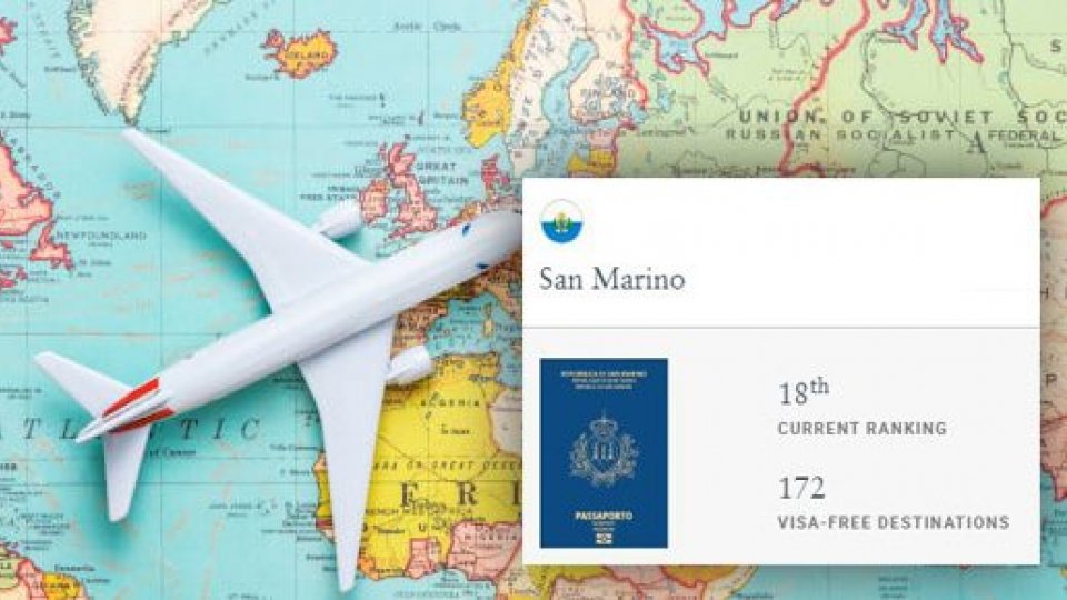 Passaporti più potenti al mondo: Italia al 1° posto, San Marino 18°