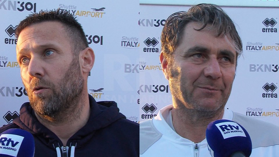 Le interviste a Matteo Cecchetti (tecnico San Marino Academy) e Roberto Sarti (tecnico Cailungo)