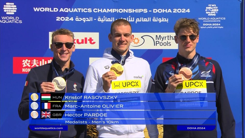 Nuoto, Mondiali: Razovzky oro nella 10km, carte olimpiche per Acerenza e Verani