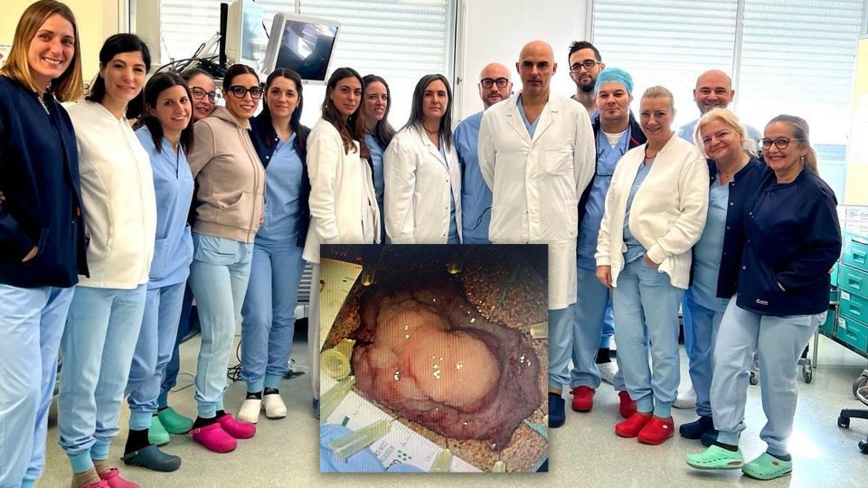 All'“Infermi” di Rimini asportato tumore maligno a 81enne inoperabile