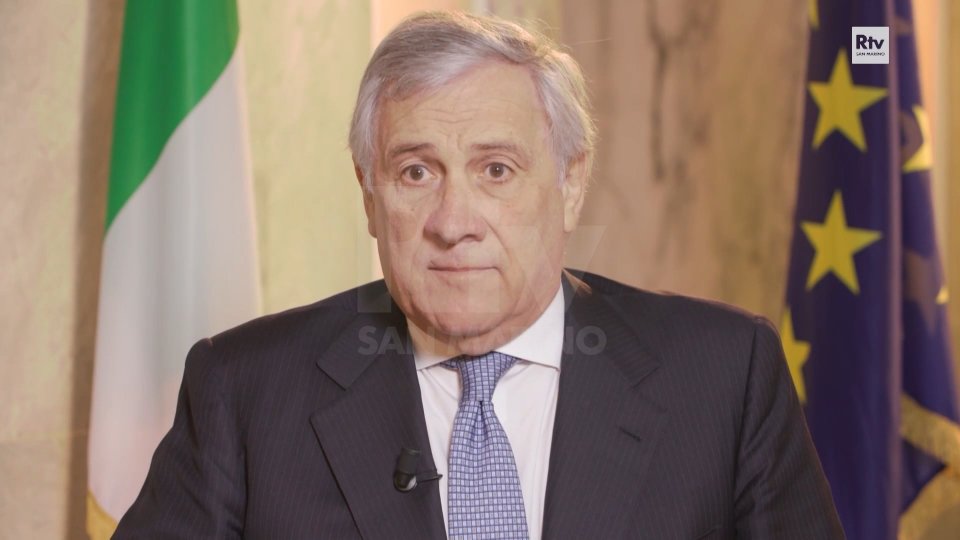Il ministro Antonio Tajani (foto archivio RTV)
