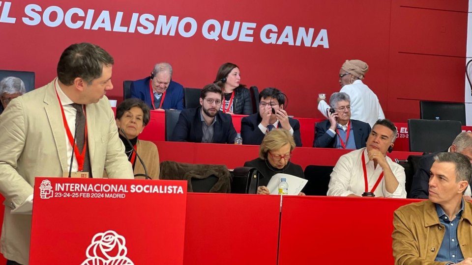PSD: Il Segretario Gerardo Giovagnoli al Consiglio della Internazionale Socialista