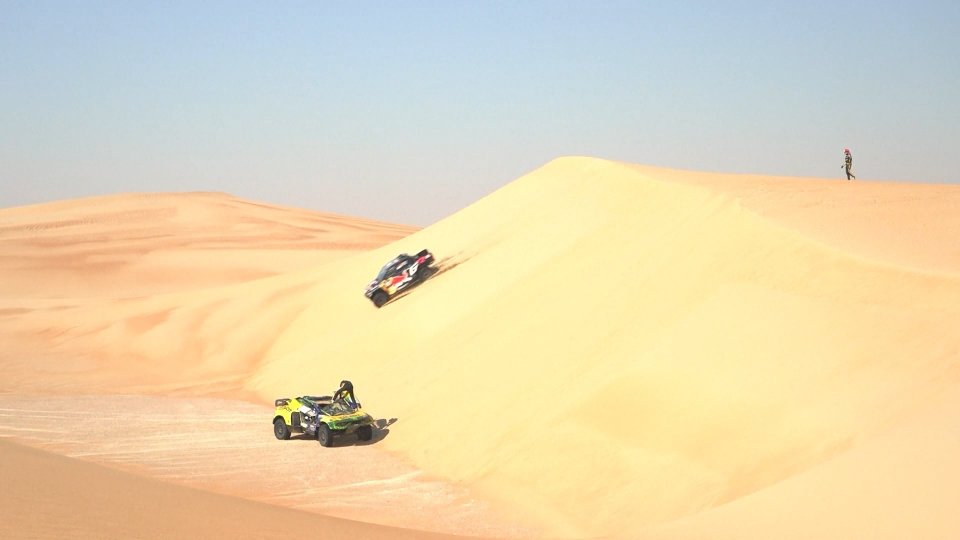 Abu Dhabi Desert Challenge: Al-Attiyah e Marè in testa dopo due tappe