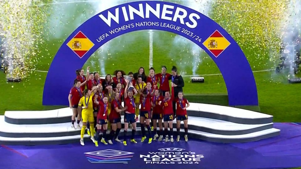 La Spagna batte la Francia 2-0 e conquista la prima edizione della Nations League femminile.