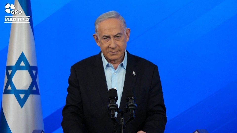 Benjamin Netanyahu. Immagine di repertorio