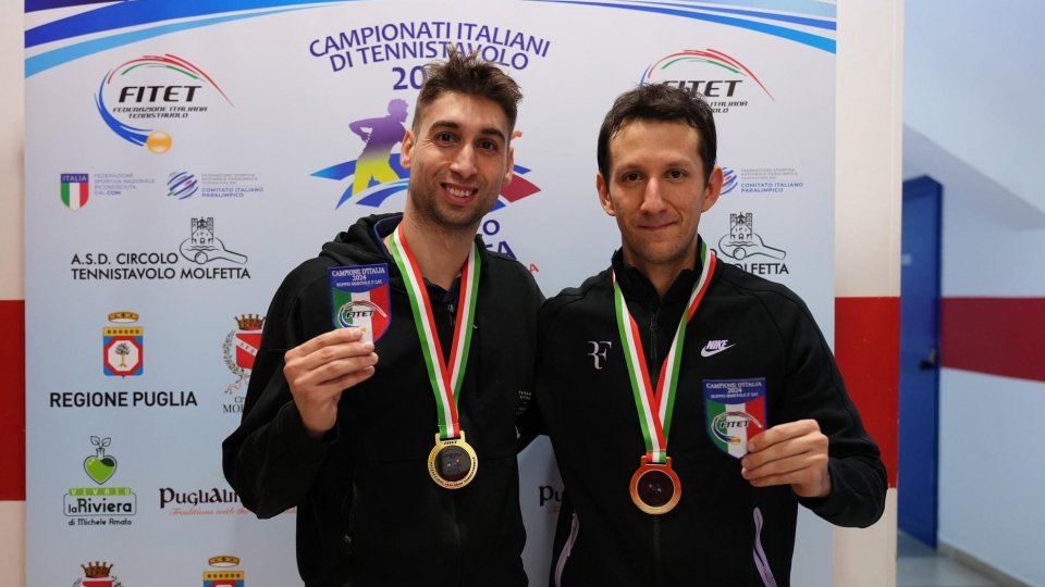 Ai campionati italiani Mattias Mongiusti e Paolo Bisi vincono il titolo
