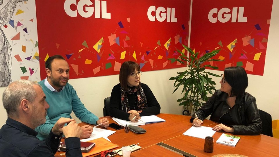 Emma Petitti ha incontrato la segreteria confederale della CGIL Rimini: “Fondamentale portare avanti le battaglie comuni insieme”
