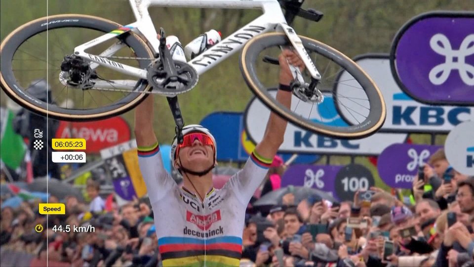 Van der Poel vince il Giro delle Fiandre, 2° Mozzato. Nelle donne trionfa Borghini