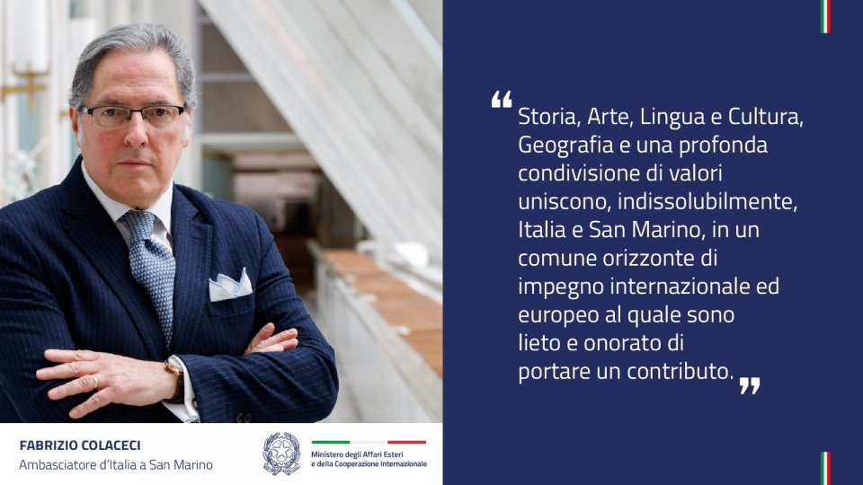 Farnesina: ecco il nuovo Ambasciatore a San Marino, "Ci uniscono impegno  internazionale ed europeo"