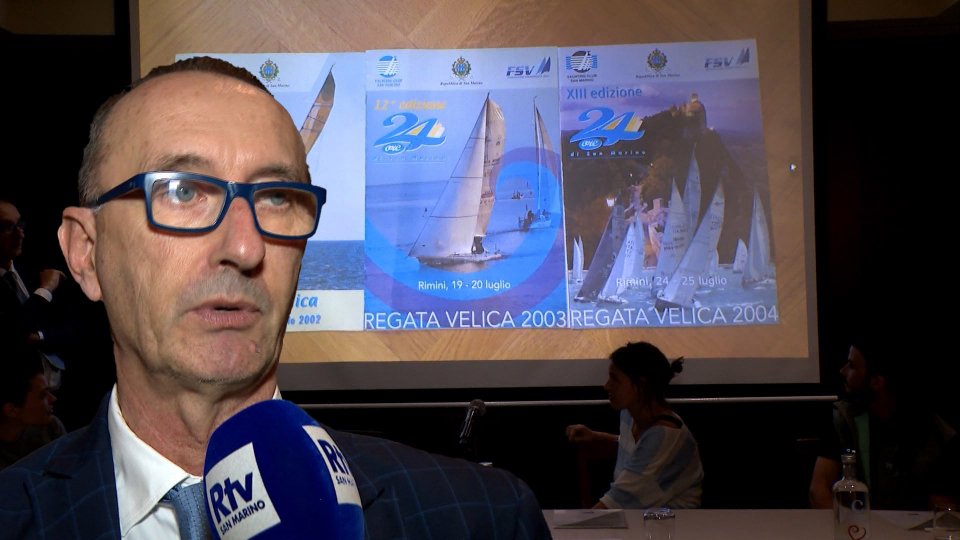 Nel servizio l'intervista a Marino Fattori, Presidente Federazione Sammarinese Vela