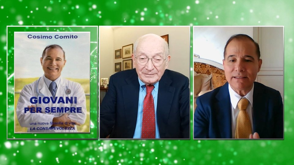 Longevità: Cosimo Comito racconta il libro "Giovani per Sempre" a Luciano Onder