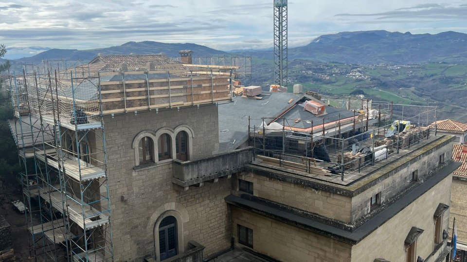 Stefano Canti: "Proseguono i lavori di restauro e adeguamento funzionale al Teatro Titano in  San Marino Città”