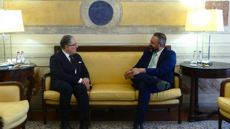 Primo incontro tra il Segretario di Stato per gli Affari Esteri ed il nuovo ambasciatore designato d’Italia a San Marino