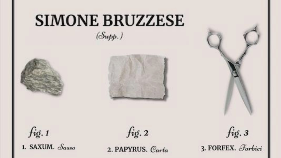 Sasso Carta e Forbici di Simone Bruzzese