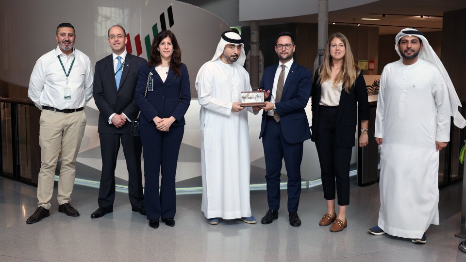 AIM Abu Dhabi, il Segretario Fabio Righi incontra il Ministro del Commercio emiratino Al Zeyoudi