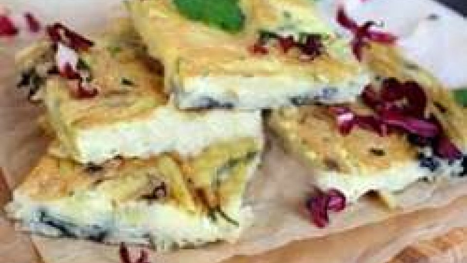 Cheeskake di Radicchio e Porri