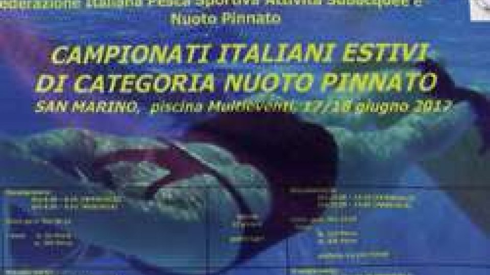 Al Multieventi i Campionati Italiani di Nuoto Pinnato
