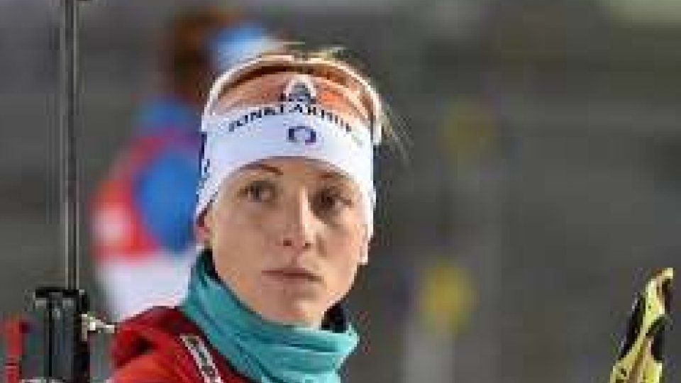 Biathlon: Federica Sanfilippo argento in Svezia