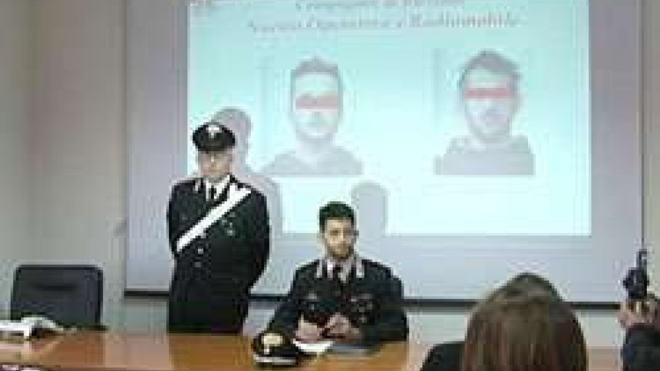 Carabinieri di RiccioneRiccione, copertura in rame: 2 arresti