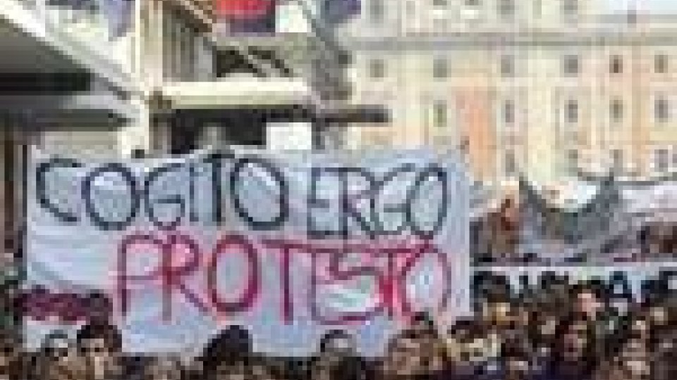 Nuova giornata di proteste contro la riforma Gelmini