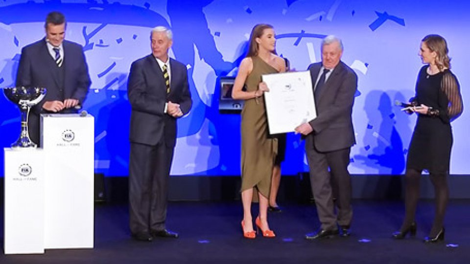 La cerimoniaRally: l'Hall of Fame della FIA si arrichisce con i campioni WRC