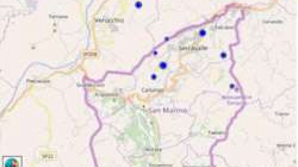Il sisma a San MarinoTerremoto: scossa di 3.9 nel forlivese, avvertita anche a San Marino