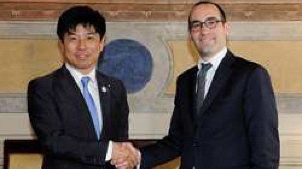 Visita a San Marino del Vice Ministro agli Esteri del Giappone