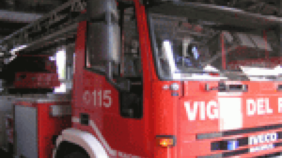 Incendio in A14 all'altezza di Riccione