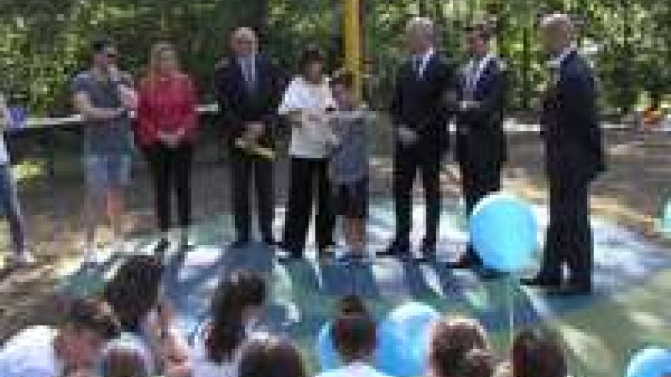 L'inaugurazione del primo parco inclusivo a San MarinoUn nuovo spazio giochi a Faetano: è il Parco Inclusivo Batticinque