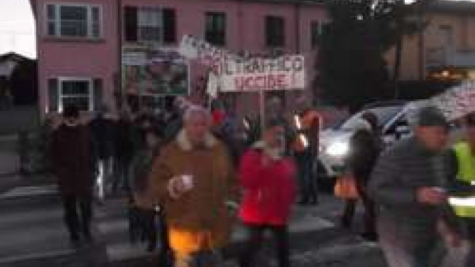 Rimini: torna la protesta degli abitanti di Santa Giustina
