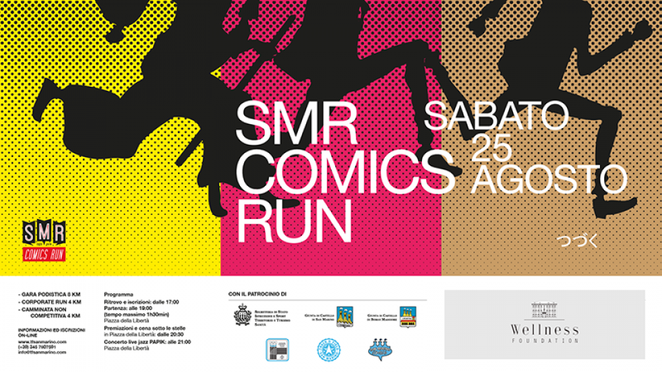 SMR Comics RUN & PAPIK live jazz