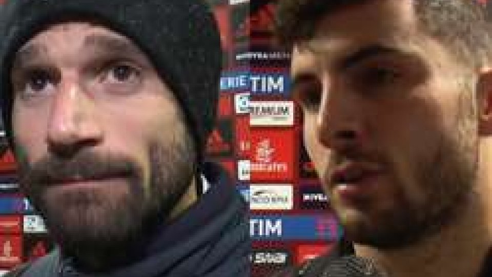 Antonio Candreva e Patrick CutroneCoppa Italia: Antonio Candreva, "se segnava Joao Mario il derby lo avremmo vinto noi"