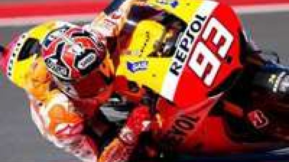 Sepang: Marquez in pole davanti a Valentino