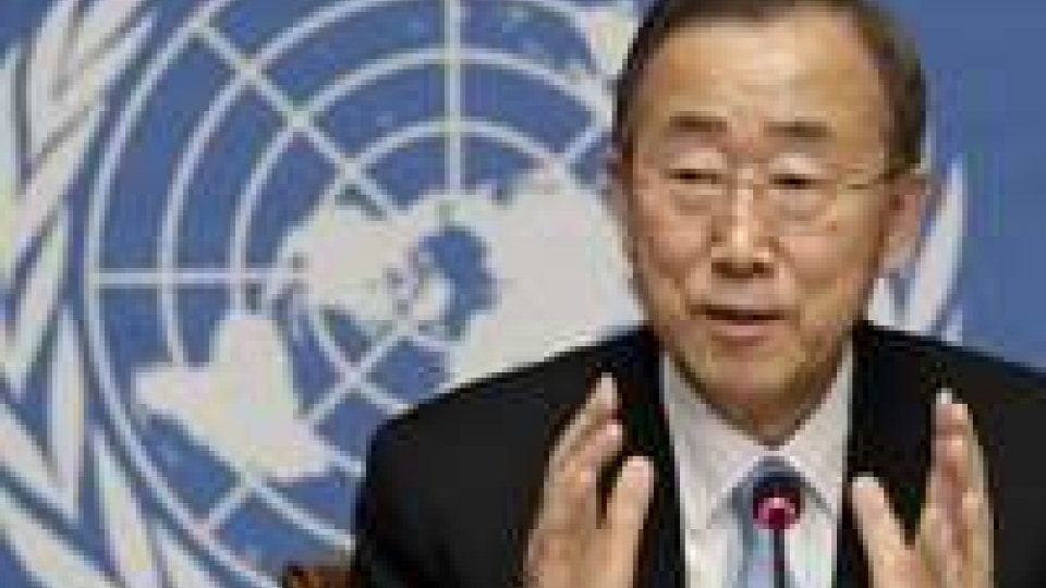Il Segretario Valentini incontra il Segretario Generale dell'ONU Ban Ki MoonSegretari a confronto