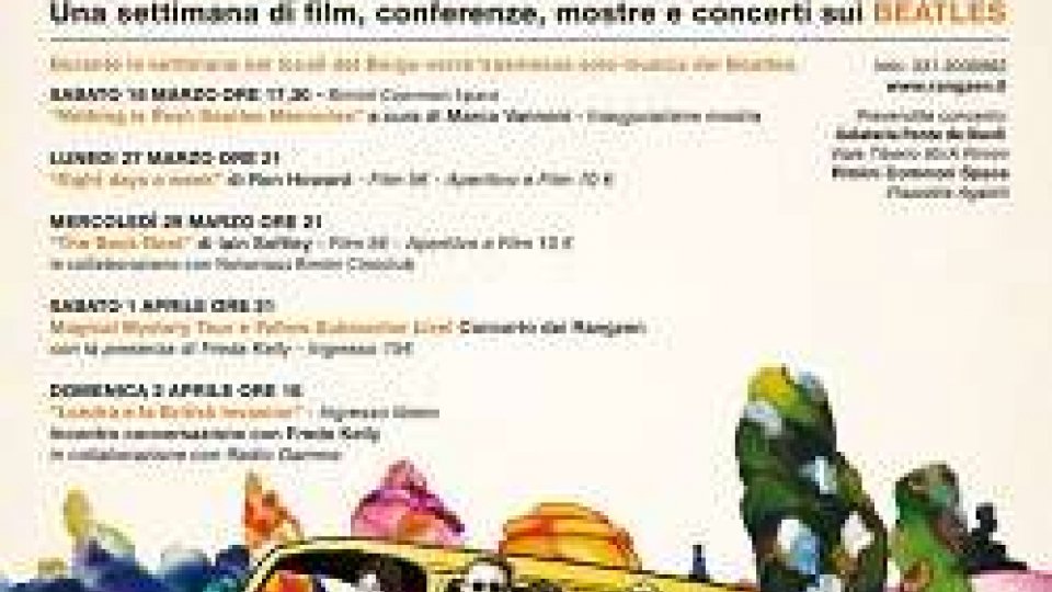Rimini, "Eight Days A Week" per i Beatles