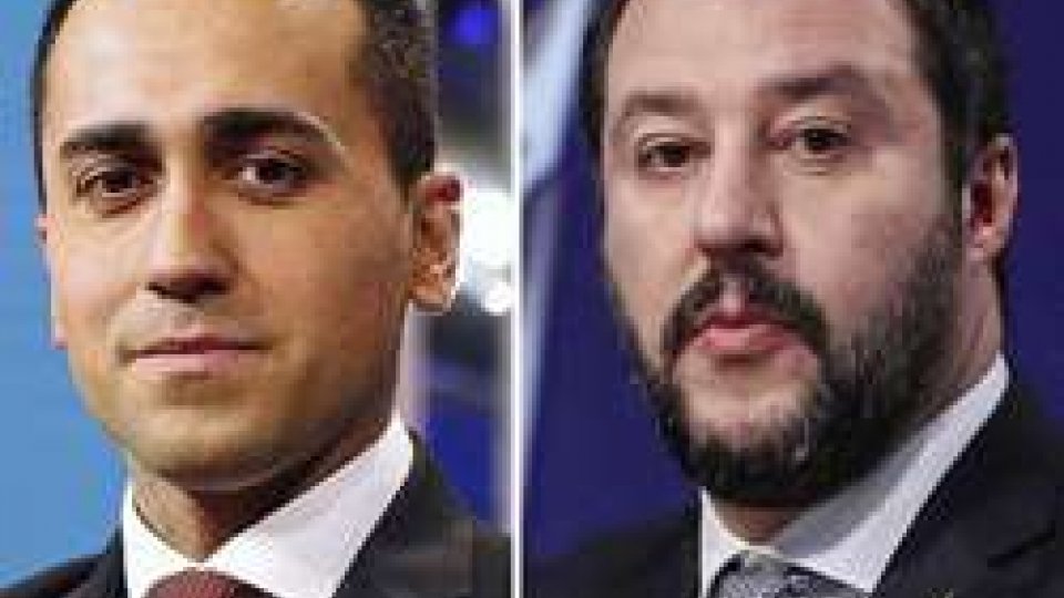 Luigi Di Maio e Matteo Salvini. Foto ansa