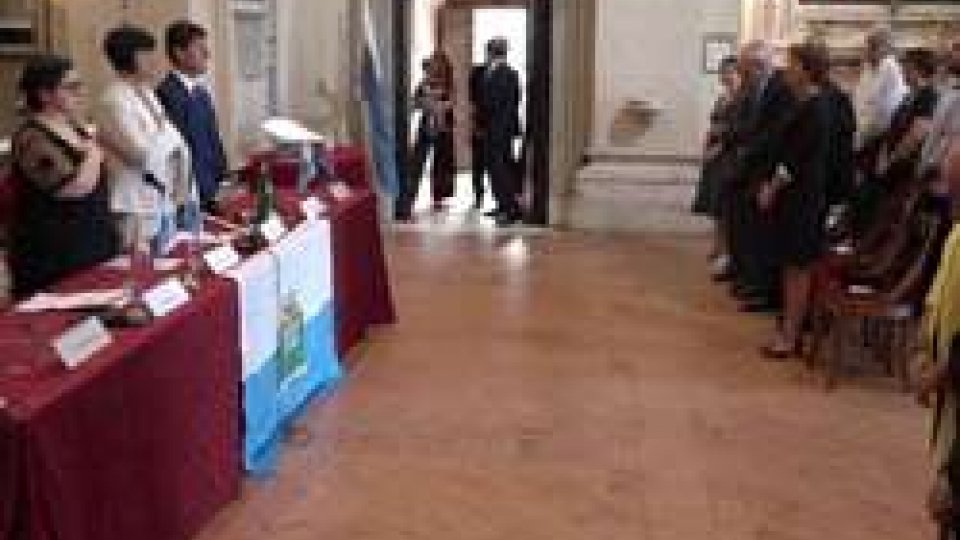 Capitani Reggenti a RomaI Capitani Reggenti a Roma per i 50 anni della Fratellanza Sammarinese