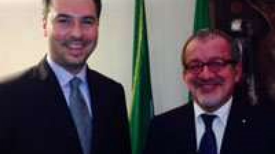 Roma: il Segretario Lonfernini ha incontrato il Presidente Roberto Maroni