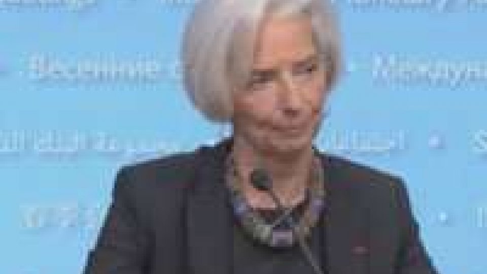 il Direttore Operativo del FMI, Christine LagardeSan Marino all'Annual Meeting Plenary del Fondo Monetario
