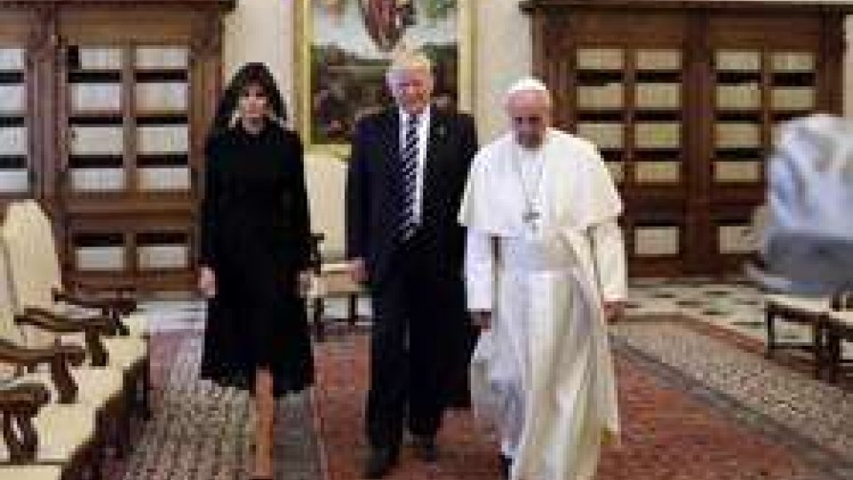 La giornata romana di Trump: "Il Papa è una grande persona"
