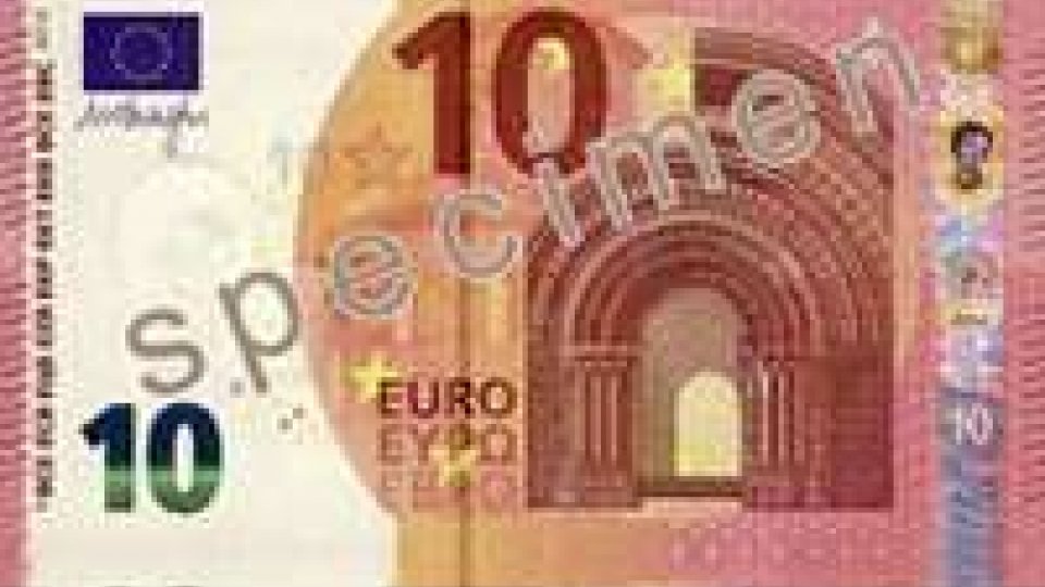 Presentata la nuova banconota da 10 euro. Comincerà a circolare a settembre